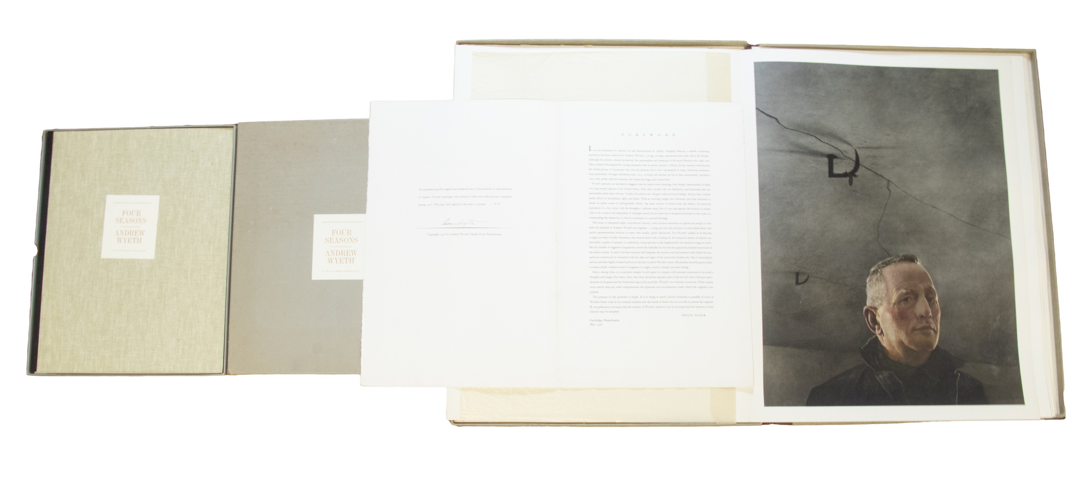 (2) ANDREW WYETH PRINT PORTFOLIOS