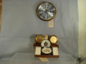 2 aneroid barometers, 2 barome