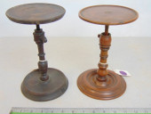 2 ANTIQUE ADJUSTABLE CARVED WO