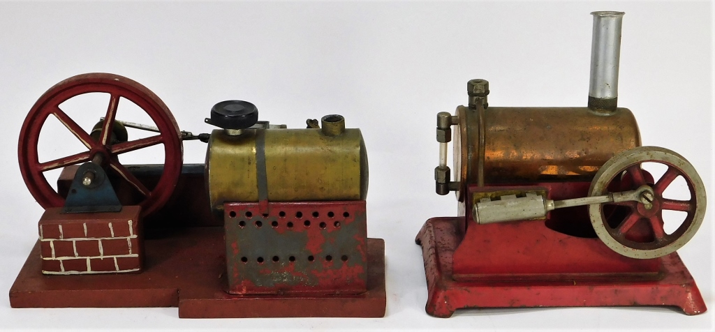 2 ANTIQUE AMERICAN STEAM ENGINES