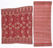 2 ANTIQUE BALINESE SONGKET TEX