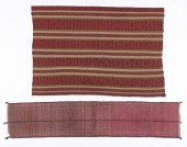 2 ANTIQUE CHIN TEXTILES, MYANM