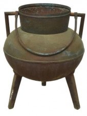 (2) ANTIQUE CONTINENTAL COPPER