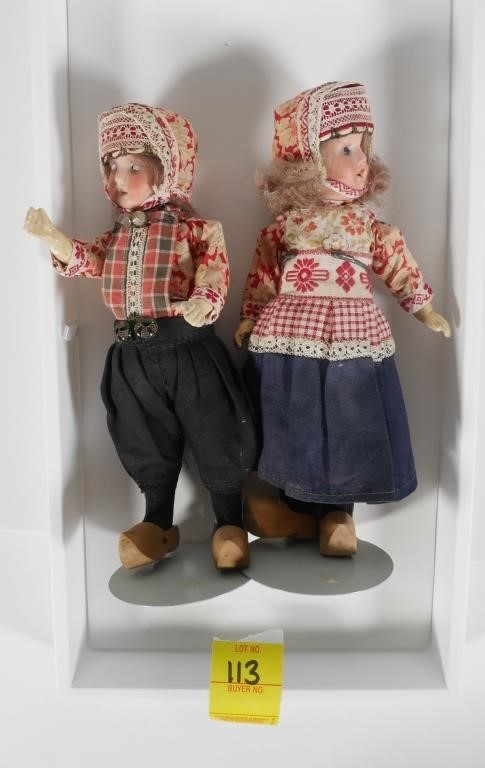 2 ANTIQUE DOLLS