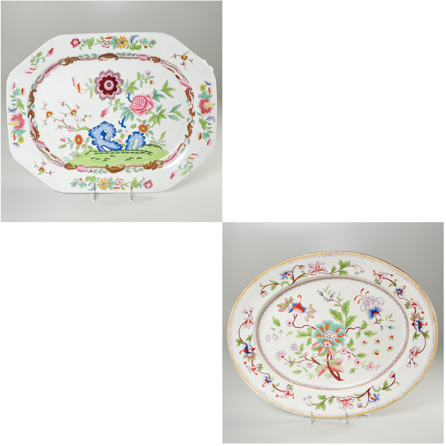 (2) ANTIQUE ENGLISH IRONSTONE