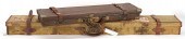 2 ANTIQUE GUN CASES INCL. J GR