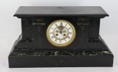 2 ANTIQUE MARBLE CLOCKS AS / I