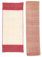 2 ANTIQUE MINANGKABAU TEXTILES