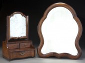 (2) Antique mirrors including