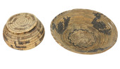 2 ANTIQUE PAPAGO & PIMA HAND W