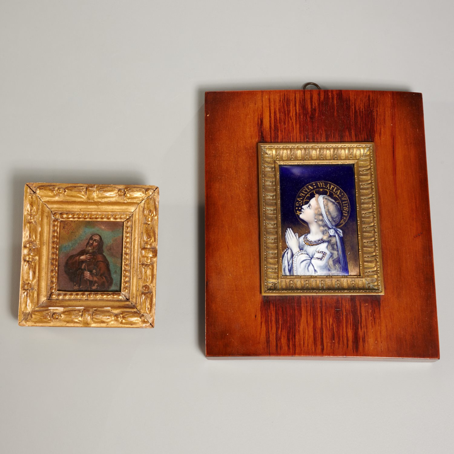 (2) ANTIQUE PORTRAIT MINIATURE