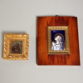 (2) ANTIQUE PORTRAIT MINIATURE