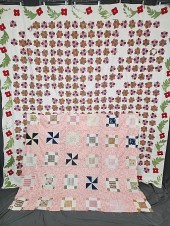2 Antique Quilt Tops As Is. In