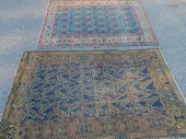 2 ANTIQUE SCATTER RUGSLot of 2