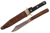 (2) ANTIQUE SHEFFIELD KNIVES,