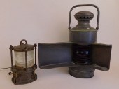 2 ANTIQUE SHIP LIGHTSIncludes