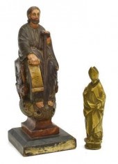 (2) ANTIQUE SPANISH RELIGIOUS