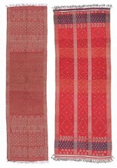 2 ANTIQUE SUMATRAN TEXTILES, B