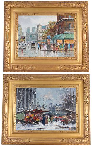 (2) ANTOINE BLANCHARD (FRENCH, 1910