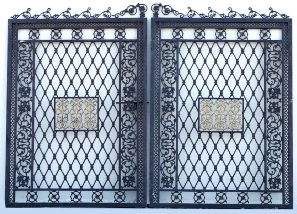 (2) ARCHITECTURAL CAST IRON