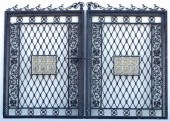 (2) ARCHITECTURAL CAST IRON ES