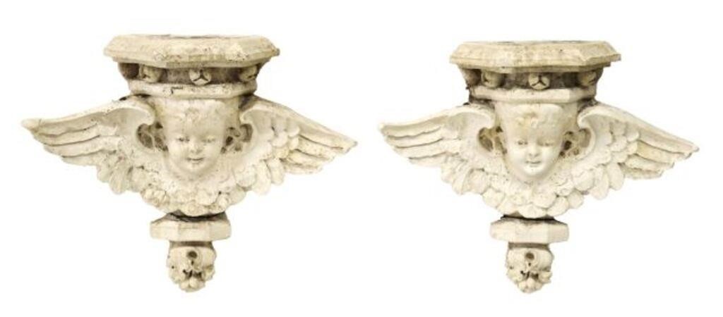 (2) ARCHITECTURAL CAST PLASTER