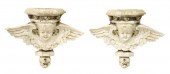 (2) ARCHITECTURAL CAST PLASTER