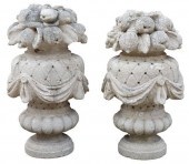 (2) ARCHITECTURAL CAST STONE F