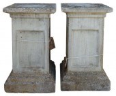 (2) ARCHITECTURAL CAST STONE P