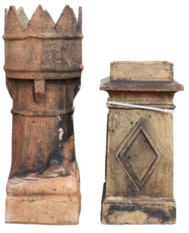 (2) ARCHITECTURAL CHIMNEY