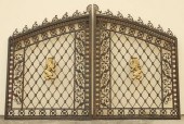 (2) ARCHITECTURAL FRENCH WROUG