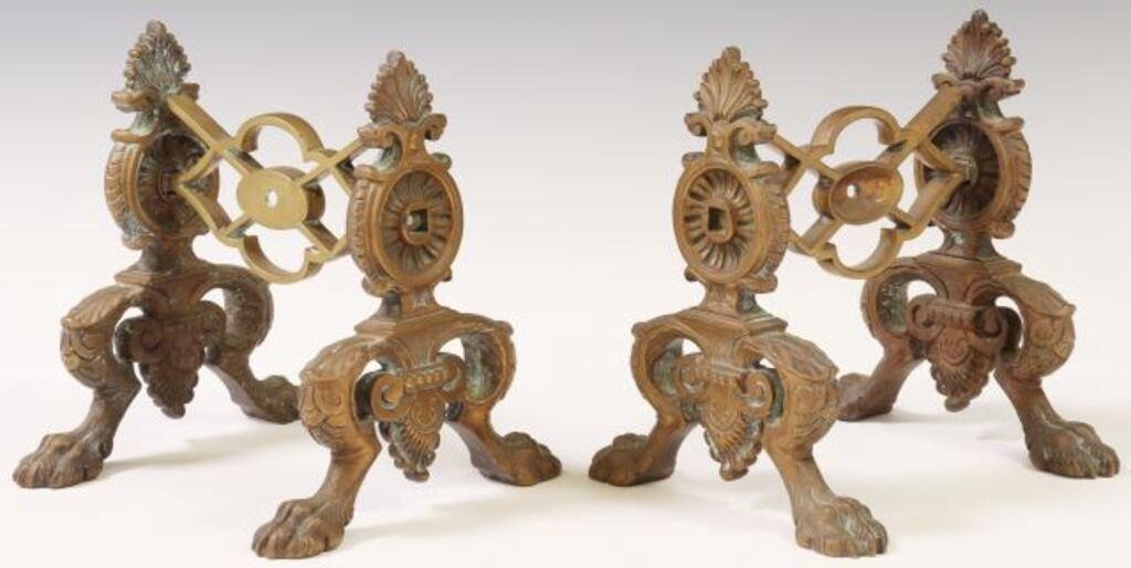 (2) ARCHITECTURAL SHELL & PAW
