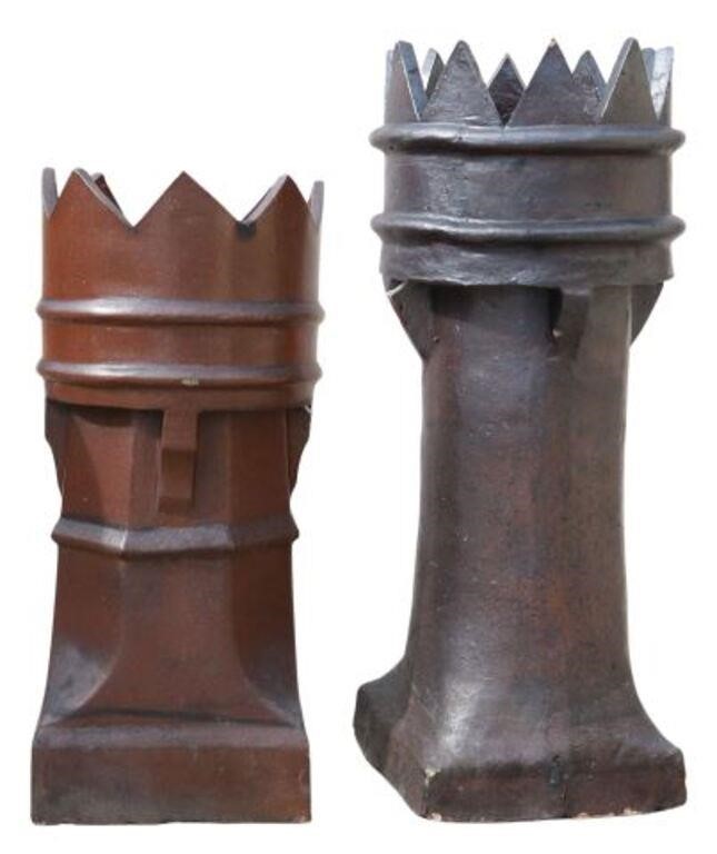 (2) ARCHITECTURAL TURRET-FORM