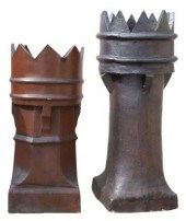 (2) ARCHITECTURAL TURRET-FORM