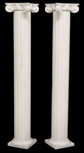 (2) ARCHITECTURAL WHITE PAINTE