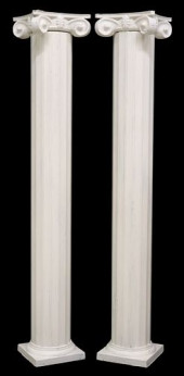 (2) ARCHITECTURAL WHITE PAINTE