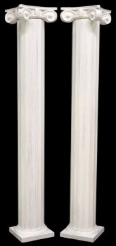 (2) ARCHITECTURAL WHITE PAINTE