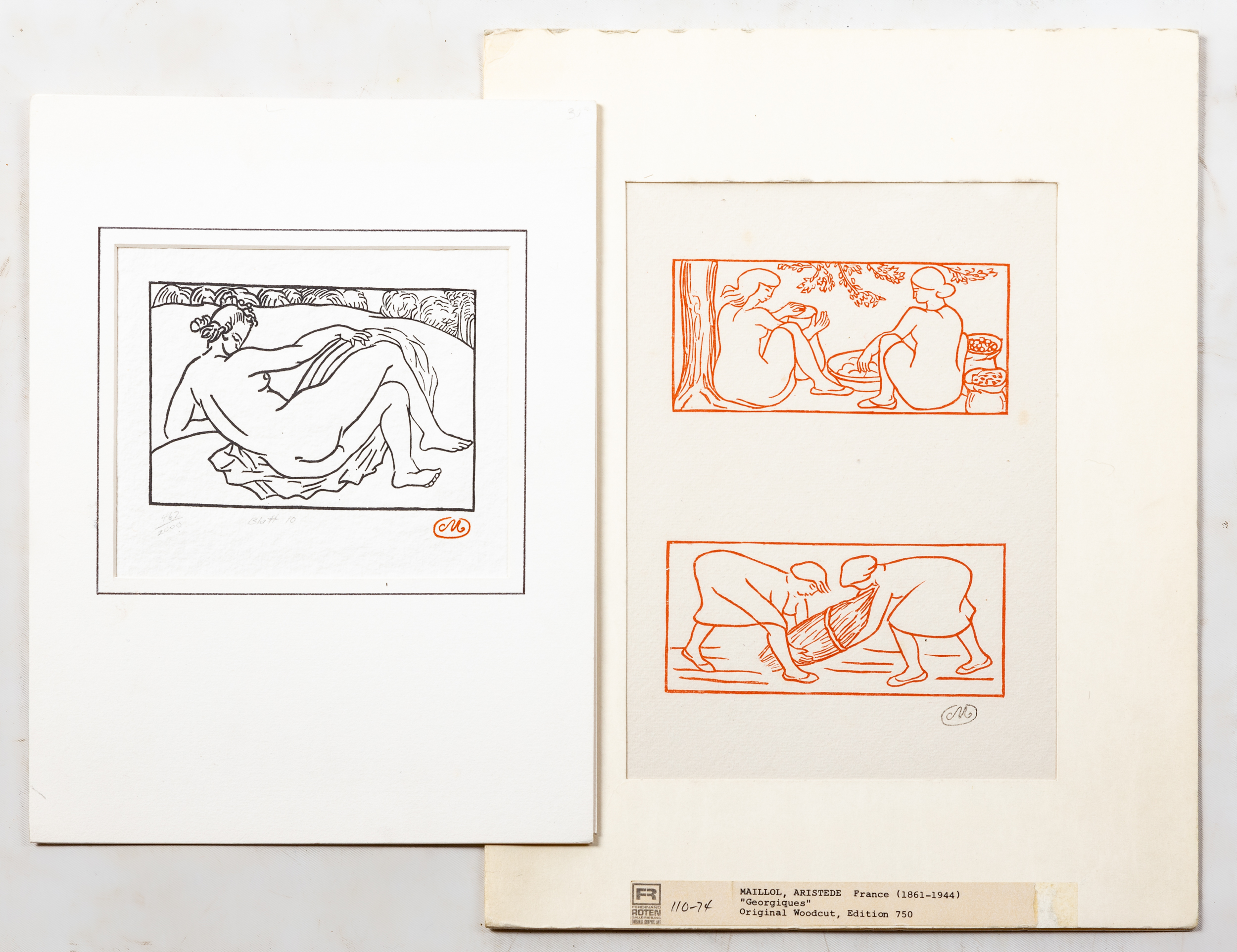 (2) ARISTIDE MAILLOL (FRANCE,