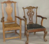 2 ARM CHAIRSca. 1700s and late