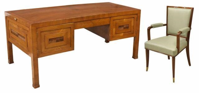 (2) ART DECO CZECH WRITING DESK &