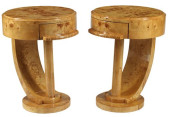 (2) ART DECO STYLE 1-DRAWER SC