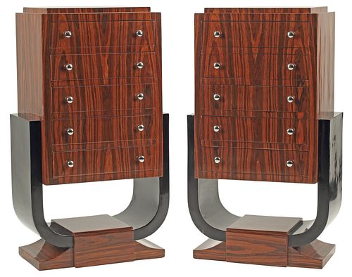 (2) ART DECO STYLE