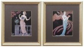 (2) ART DECO STYLE PRINTS AFTE