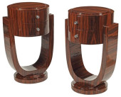 (2) ART DECO STYLE SCULPTURAL
