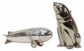 2) ART DECO STYLE ZEPPELIN & B
