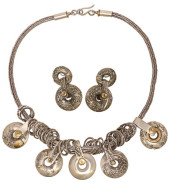(2) ARTISAN ABSTRACT STERLING