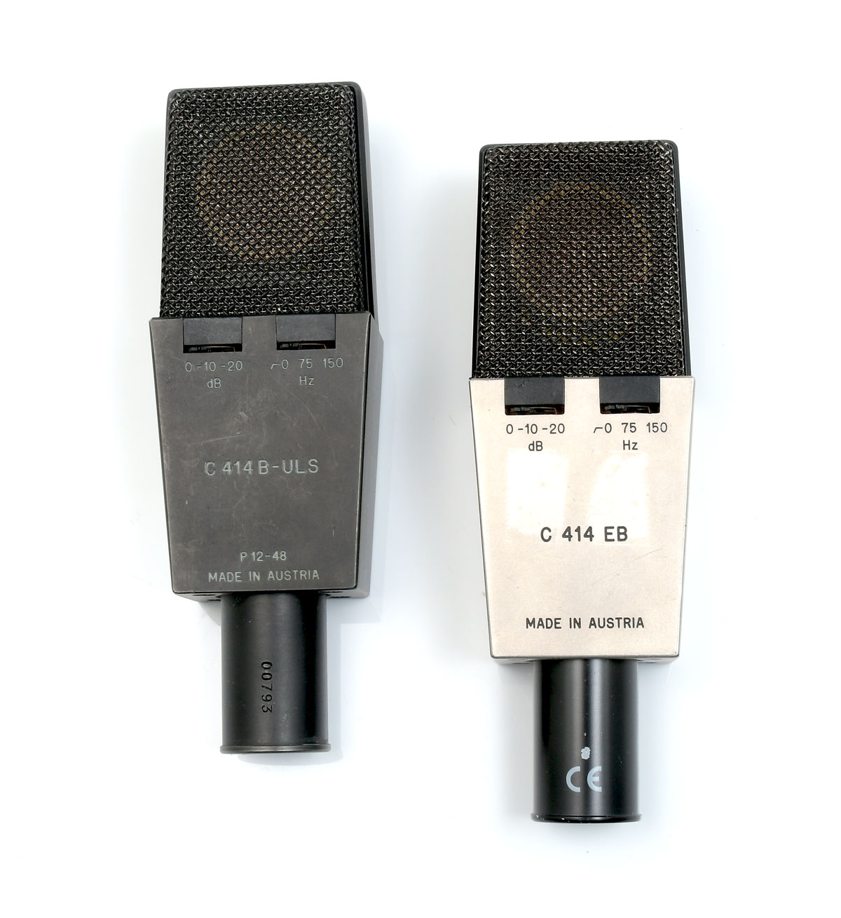 2 AUSTRIAN AKG MICROPHONES: