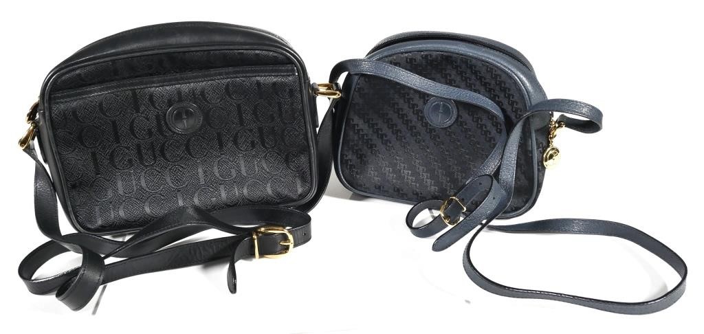 2 AUTHENTIC GUCCI HANDBAGSDark blue