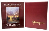 (2) AUTOGRAPHED ARTIST BOOKS: