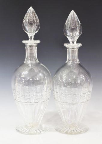 (2) BACCARAT 'AUSTERLITZ' CRYSTAL